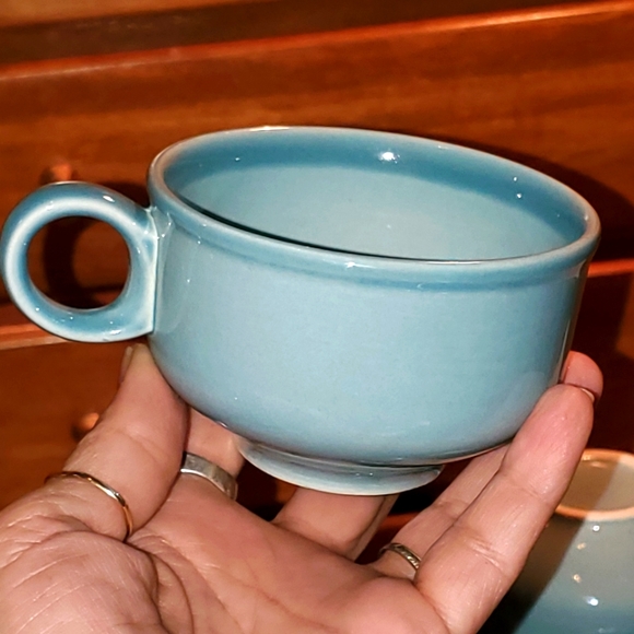 Vintage Ceramic Coffee Cups Set (8) - Picture 12 of 12